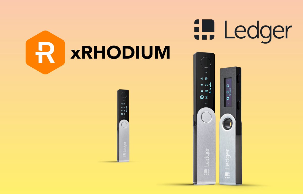 xrhodium_xrc's tweet photo. #xRhodium is proud to announce #XRC #cryptocurrency  is now supported by #Ledger, on the #NanoS, and #NanoX.
@Ledger #CryptoNews #PressRelease 

Official Press Release⬇️
https://t.co/4sg5sGq3iz https://t.co/0iot3eXvpO