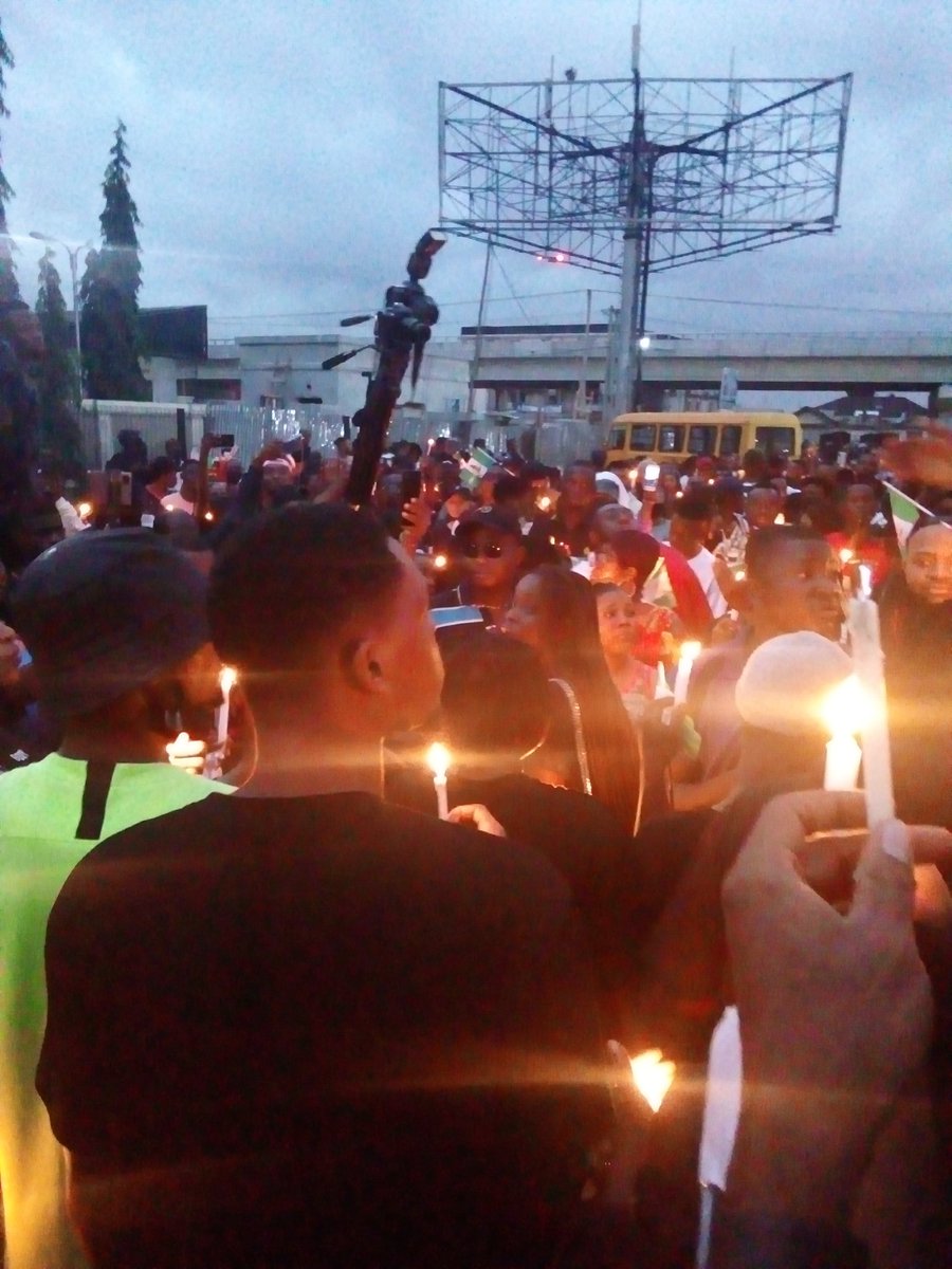 c_omailey's tweet photo. Happening now in Port Harcourt
#EndSARSMemorial https://t.co/AG7S2FC2Fe