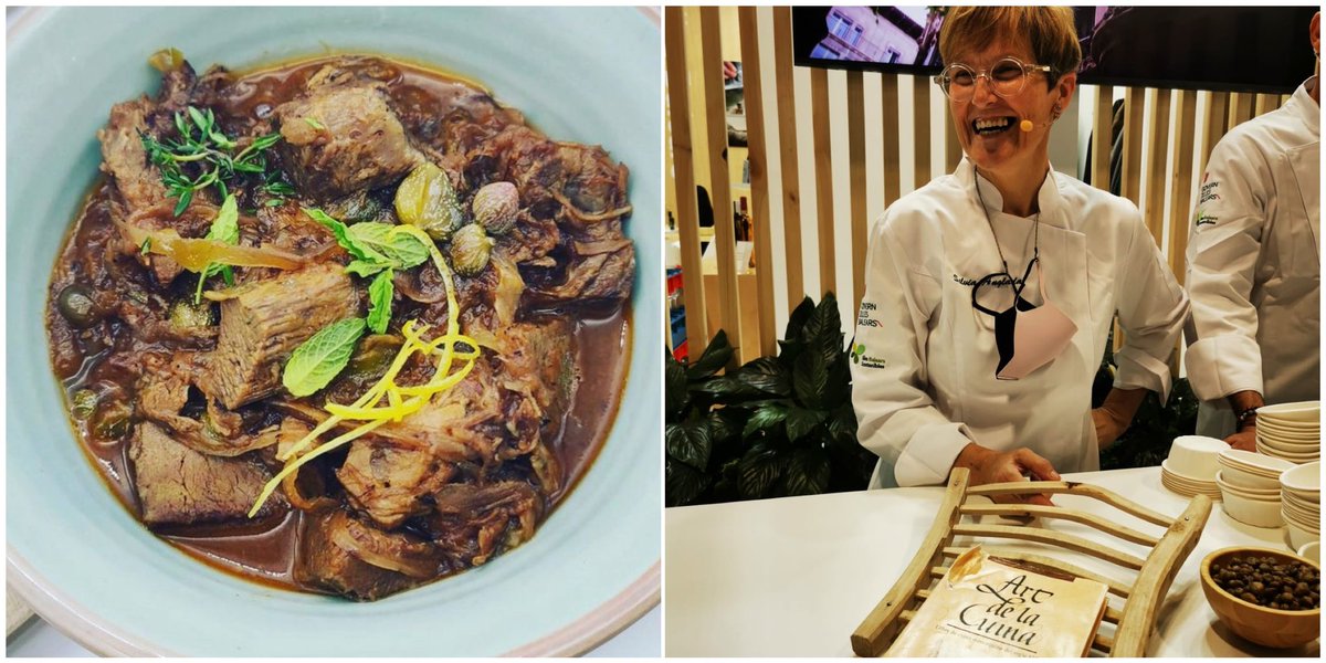 frarogermenorca's tweet photo. #vedellamenorquina #ceba #tàperes #artdelacuina #frarogermenorca #34salongourmet #menorca #gastronomiaicultura @TastSilvia @silvia_anglada @tonitarra @SalonGourmets @frarogermenorca https://t.co/xuYrtkOziz