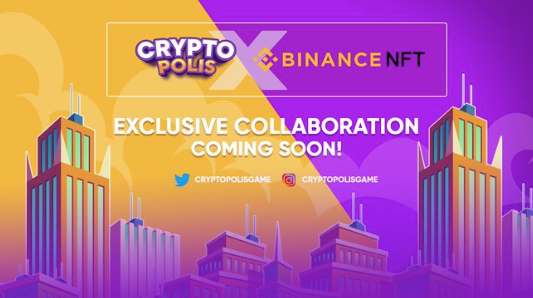 Deep_AiX's tweet photo. @cryptopolisgame dropping the π₯π₯
Announcing their collaboration with @TheBinanceNFT
Somewhere in the coming months, they will drop an exclusive NFT pack of all rarities on the Binance NFT platform! ππ
#NFTs #BSC #CRYPTOPOLISgame #GameFi https://t.co/icA4HyEibh