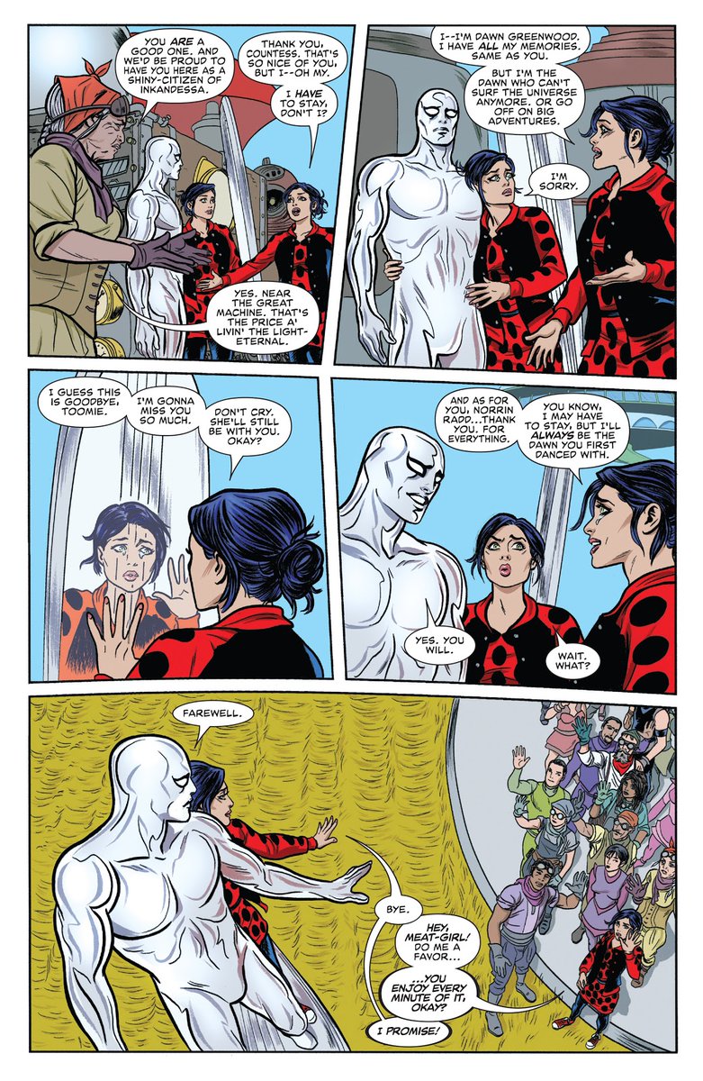 girl_clones's tweet photo. Dawn Greenwood (Marvel) is unhappy that there is a photonic duplicate of her in Silver Surfer #9
#twoofher
#sendintheclone https://t.co/4UNIQyxyOv