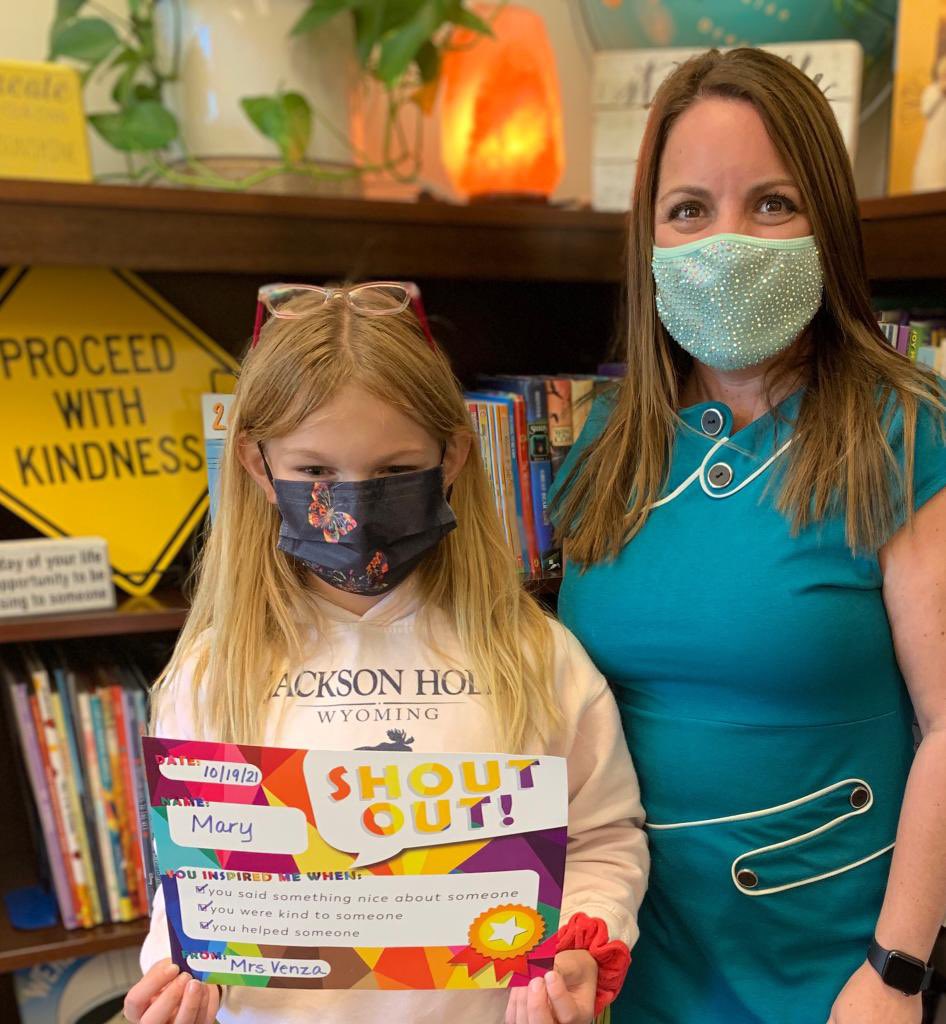 SchwenksvilleES's tweet photo. Mary is our Kind Kid of the Day! Mrs. Fry nominated her because she is a good friend to her peers & a fantastic role model! Mary & Mrs. Venza called home to share the great news!
#kindkidoftheday
#positivecallhome
#beingkindmatters
#kindnesscrew
#swvillepride
@PV_Schools https://t.co/EApqBoqbT3