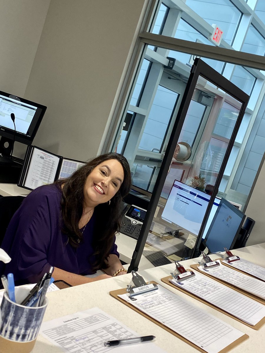 Now that’s a leader jumping into the trenches. Our Principal is the best!! Look at Mrs. Pierce working the front desk! She’s the Jack of all trades. <a href="/HumbleISD_CE/">Centennial Elementary</a> <a href="/ElizabethFagen/">Liz Celania-Fagen</a> <a href="/LuciSchulz1/">Luci Schulz</a> #LightTheWay