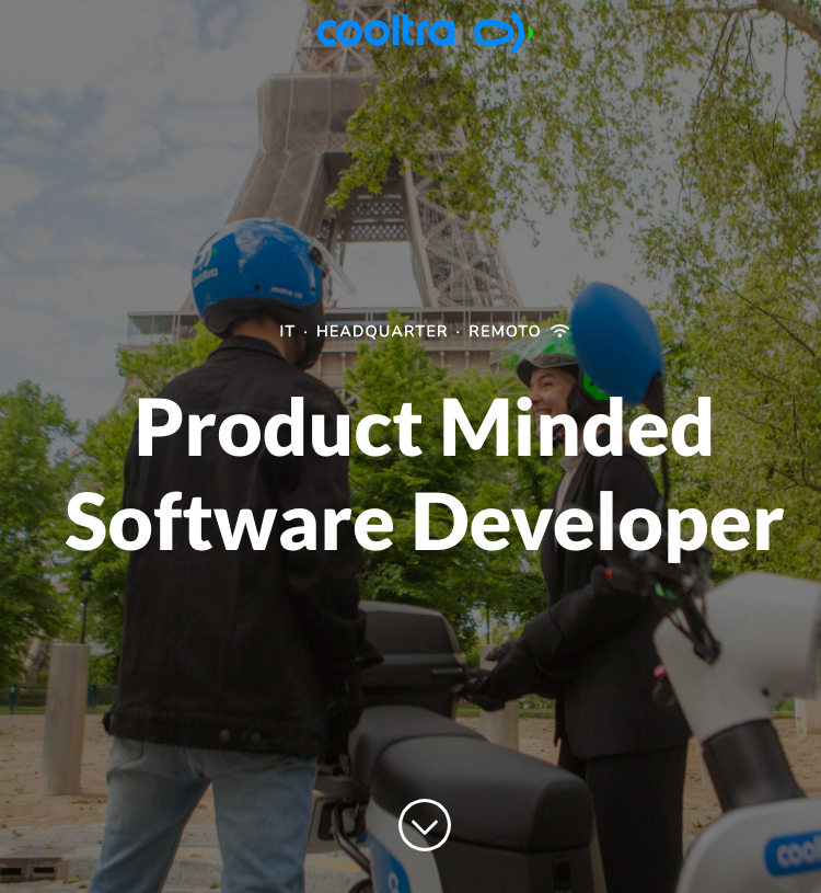_alexfdz's tweet photo. 🎉 ¡Toca ampliar equipo en @cooltra! 🎉

Creemos que el desarrollo de software es mucho más que escribir código.

Queremos tener un impacto positivo en la sociedad, con orgullo de lo que hacemos y de cómo lo hacemos.

Y nos lo pasamos bien haciéndolo.

Buscamos... https://t.co/jYdzakttS3