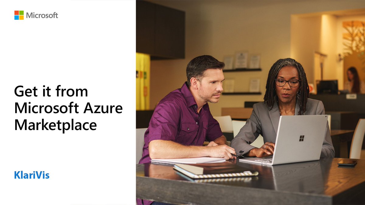 Empower your front-line bankers to make data-driven decisions with improved insights from the <a href="/klarivis/">KlariVis</a> data analytics platform on #Azure aka.ms/AAdyubv