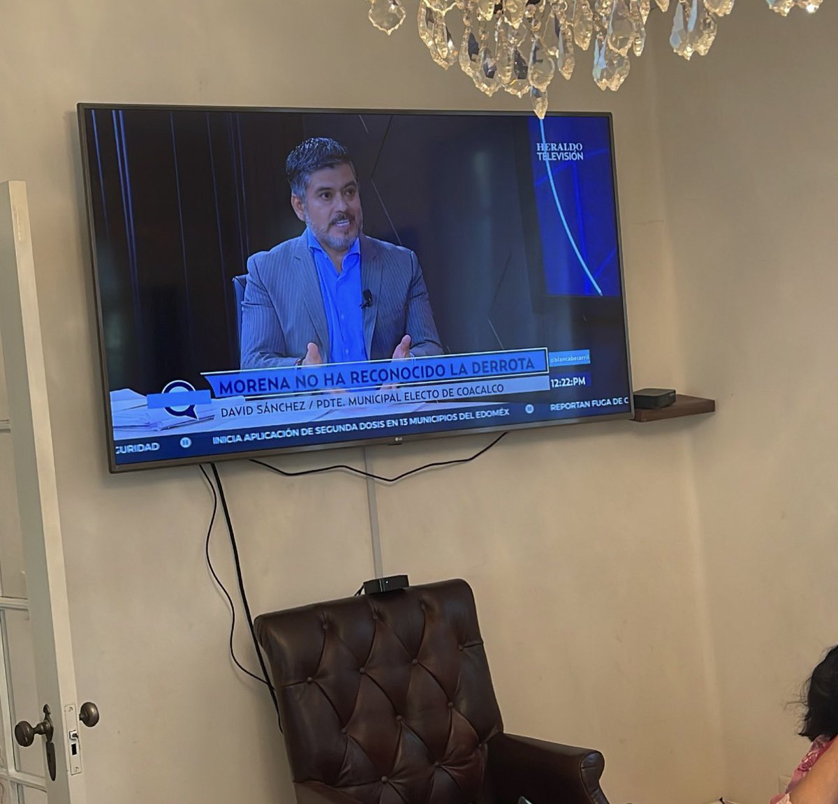jesusdavidmsz's tweet photo. Excelente entrevista de nuestro presidente electo @davidsanchezi en @heraldodemexico con @BlancaBecerril ,sabemos que las autoridades electorales del EdoMex harán valer la voluntad de los coacalquenses. 
@TEPJF_informa @TEPJF_TOL 
#RespetoAlVotoEnCoacalco 
#DavidPresidente https://t.co/9nGVDWfikR