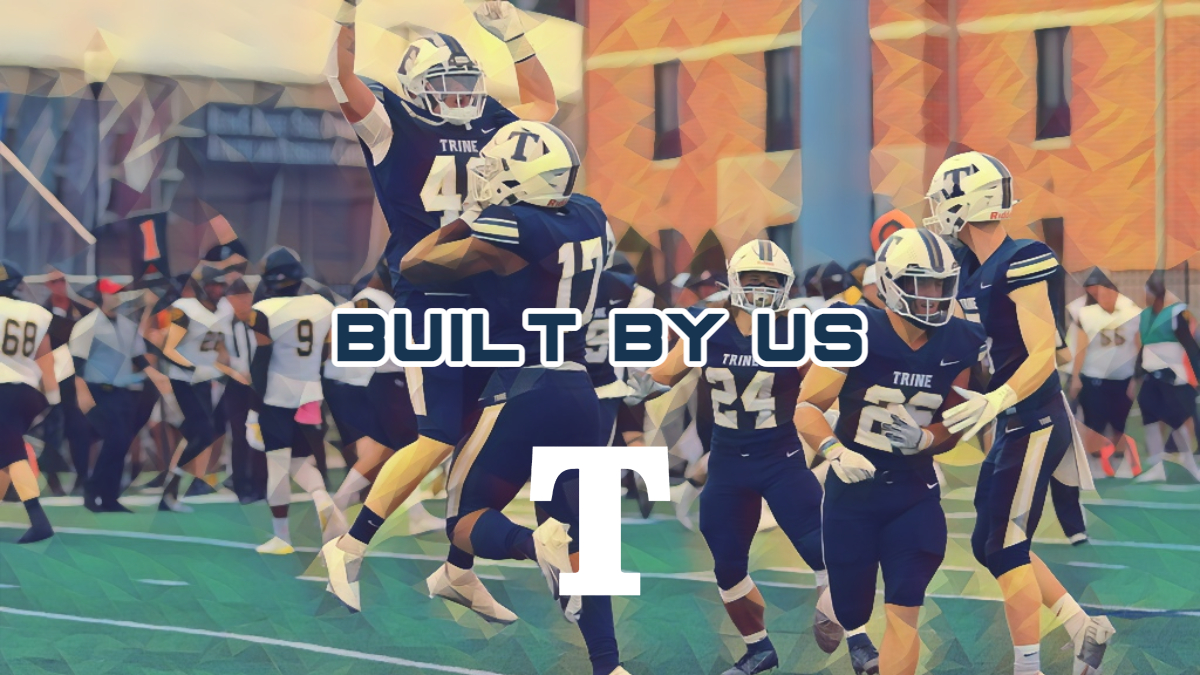 We're fired up to be back at home this Saturday against Kalamazoo College! Can't wait to see our stands packed and rocking again! #BuiltByUs 🌩️🛠️🧱