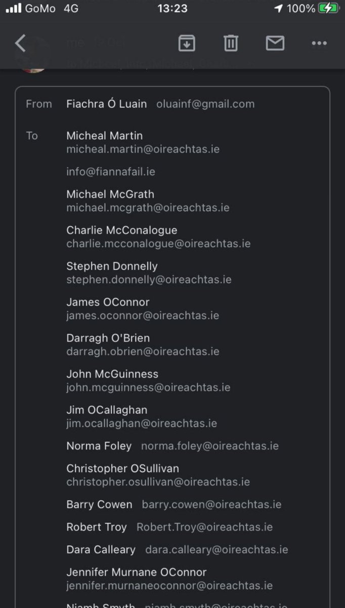 PaddyDiver4's tweet photo. Here it is in black and white folks. Evidence that @MichealMartinTD was invited to today's demonstration

Yet he chose instead to stand up in the Dail and lie to avoid meeting a bunch of poor wains

#MicaRedress #MicaChildren https://t.co/2tWgmveEJV