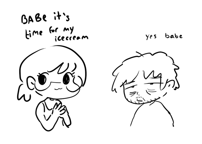 I made this for my bf last week when I wanted him to take me to dairy queen 