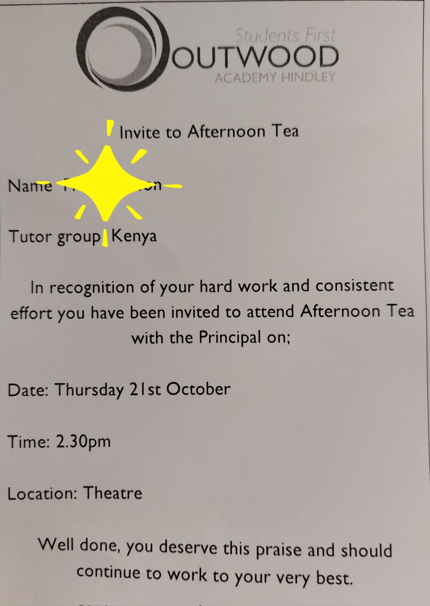 KellyPrescott16's tweet photo. What an invite to be proud of! 🌟
#TeamKenya 
Amazing end of term report. Wish I was going. #studentsfirst 💫 https://t.co/aIubv1Tk55
