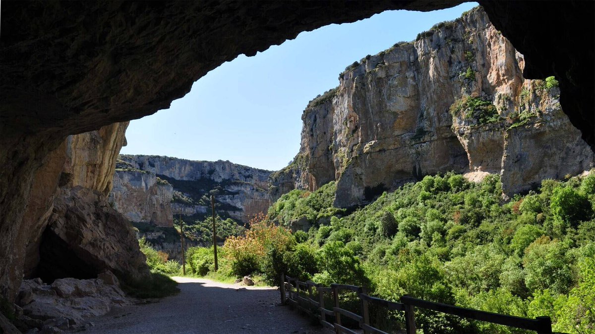 VisitNavarra's tweet photo. 🌱🚲 ¿Tienes lista tu bicicleta? ¡Nos vamos de ruta! Y no una cualquiera… Iremos por la Vía Verde del Irati.

⛰️💚 Pasaremos por la Foz de Lumbier, una reserva natural donde podrás contemplar buitres leonados.

ℹ️https://t.co/XjWthMYPVf

#EfectoNavarra #NavarraEnBici https://t.co/GbnAQv7b1m