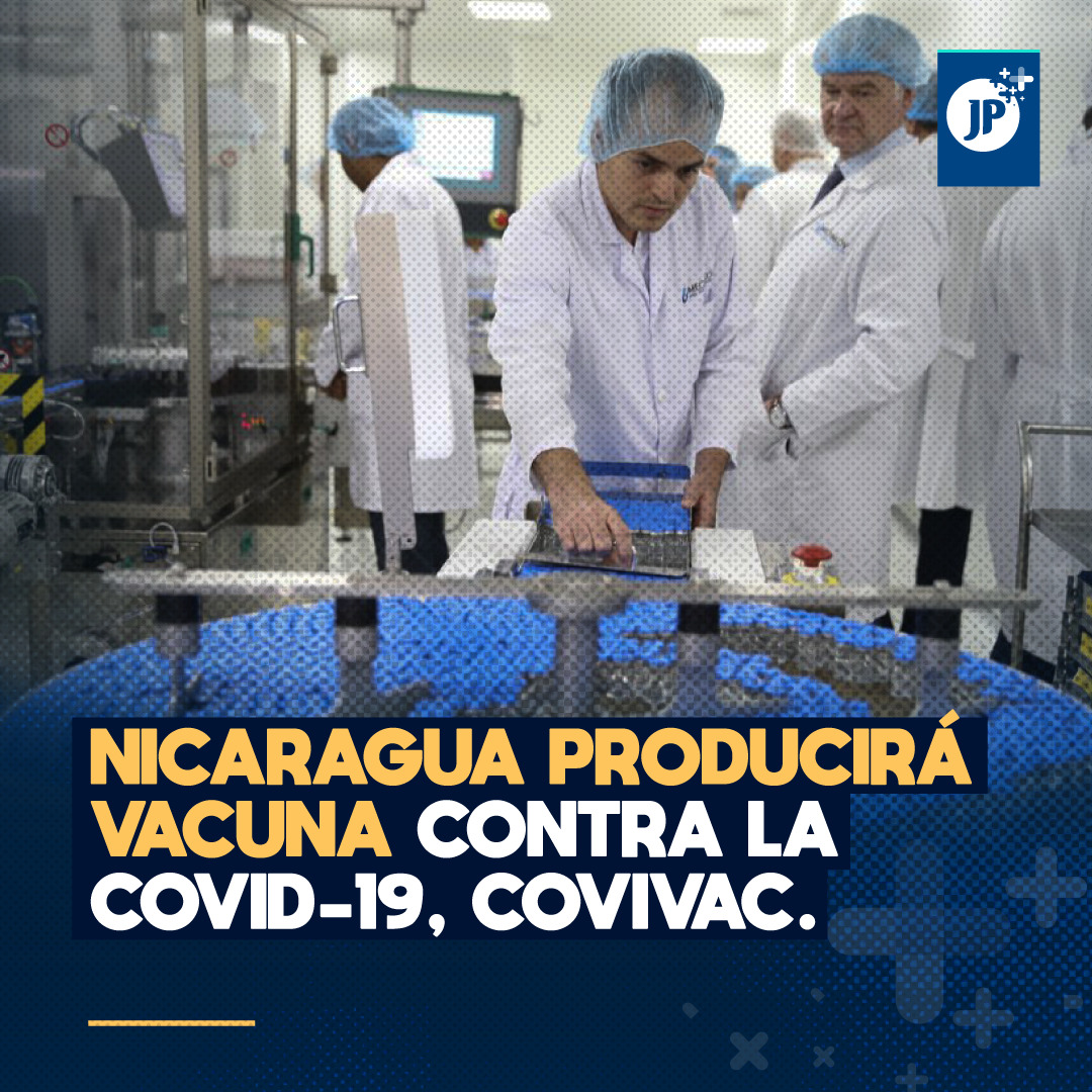 🇳🇮 #Nicaragua se convertirá en el primer país de Centroamérica en producir la vacuna contra la COVID-19, CoviVac, a través del Instituto Latinoamericano de Biotecnología Méchnikov, ubicado en la nación centroamericana.
