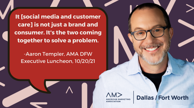 amadfw's tweet photo. Love the lively chat discussions during our virtual luncheon sessions! Very engaging topic today on Leading in a Social World with @AaronTempler. #marketing #socialmedia https://t.co/3c7o2S9WxB
