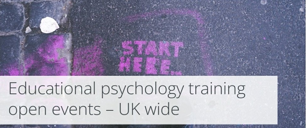We've continued to update our Trainee EP open events page.

New and recent information regarding Bristol, Cardiff, IoE and Tavi open events.

More here: edpsy.org.uk/blog/2021/educ…

#TwitterEPs