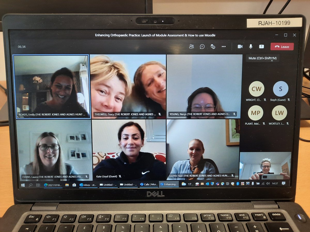 Yesterday I dropped in on the first cohort of our Enhancing Orthopaedic Practice academic module, finally seeing it a reality! Thank you team for making this happen <a href="/RJAH_NHS/">RJAH Orthopaedic Hospital</a> <a href="/GlyndwrUni/">Wrexham Glyndwr University</a>  Develop, retain #quality