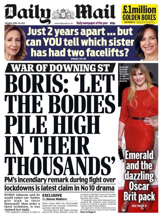 eddygraham39's tweet photo. In fairness he seems to be making good on this promise 🤦‍♂️🤢 #Covid19UK #pmqs with the help of Keith https://t.co/lSNR13Lax6
