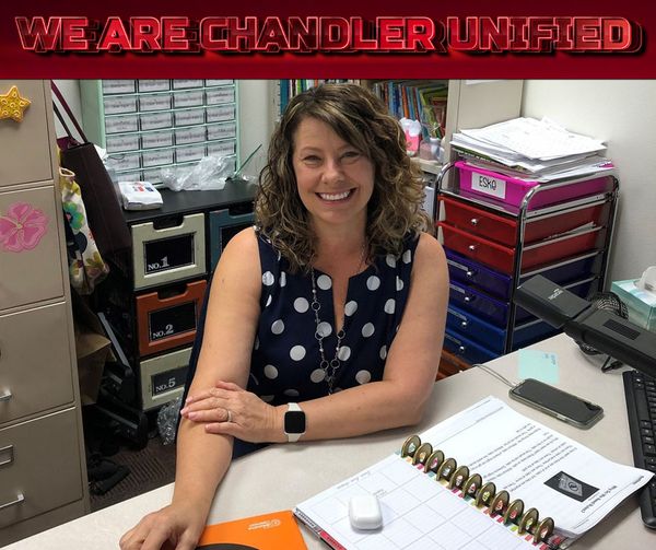 Teacher Spotlight!
At Sanborn Elementary School, 2nd grade teacher Holly Eske was voted "Most Favorite Teacher" at the Kneaders Sanborn Elementary fundraiser and 3rd grade teacher Allison Lewis earned "Sun Lakes Rotary Teacher of the Month" in April 2021! #yesforchandlerstudents