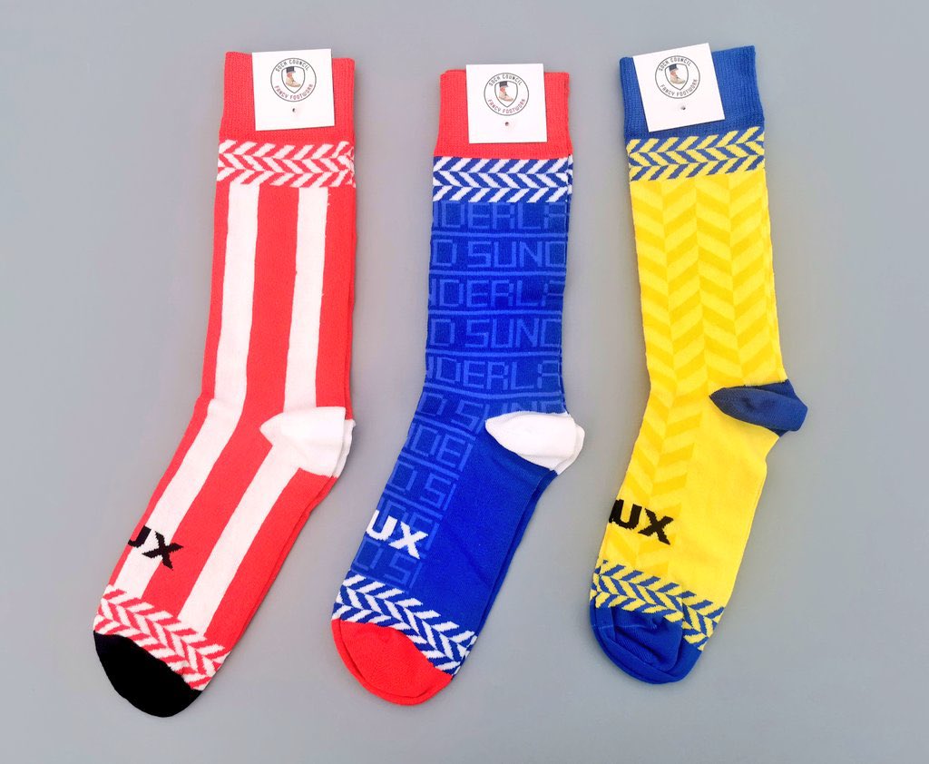 RokerReport's tweet photo. 🧦 𝗖𝗢𝗠𝗣𝗘𝗧𝗜𝗧𝗜𝗢𝗡 𝗧𝗜𝗠𝗘! 🧦

We’re giving away a pair of ‘Benno’, ‘Marco’ and ‘Gates’ socks courtesy of Football Bobbles.

✅ To enter...

• Follow @RokerReport 
• Follow @footballbobbles 
• RT this post

Comp. ends 23/10 @ 6pm

#HawayTheLads | #SAFC https://t.co/SFzRQRqwKZ