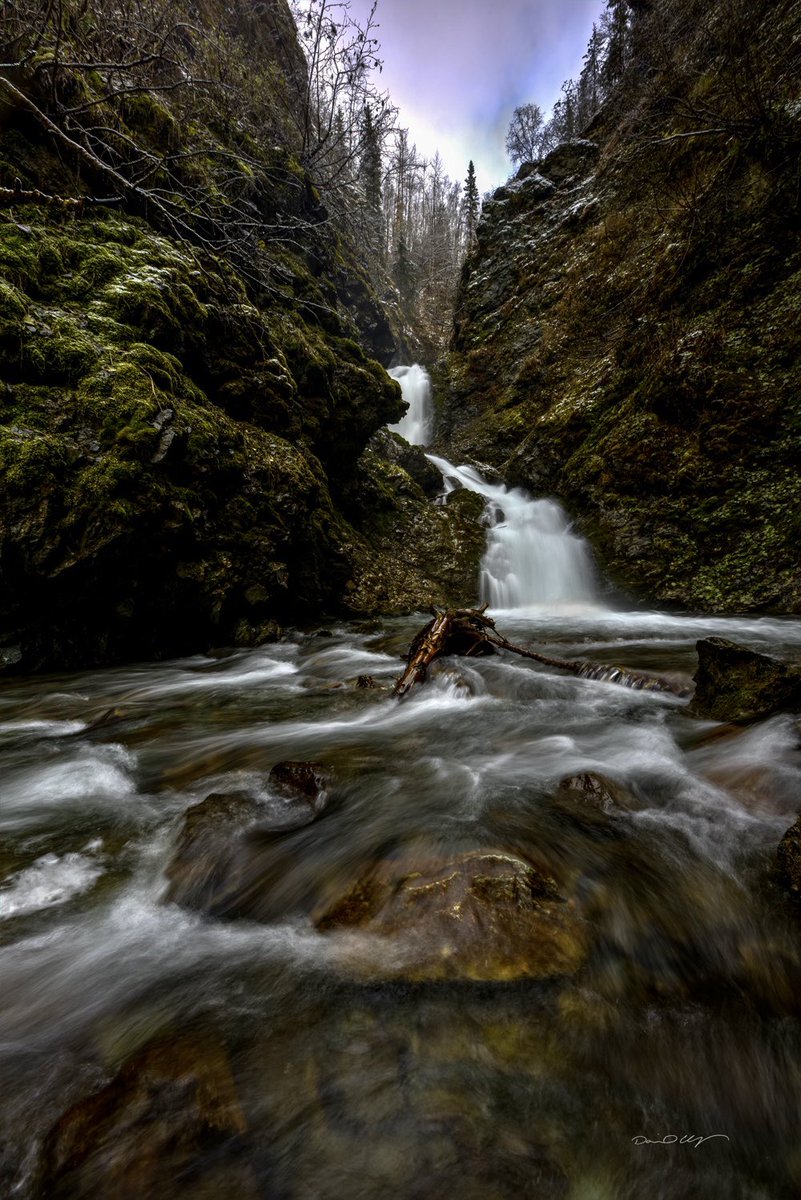 olboyphotos's tweet photo. @TheDanCosta Waterfall Wednesday!?Heres a moody snap of Thunderbird Falls in south central Alaska taken a few days ago. https://t.co/1PFitfB51A