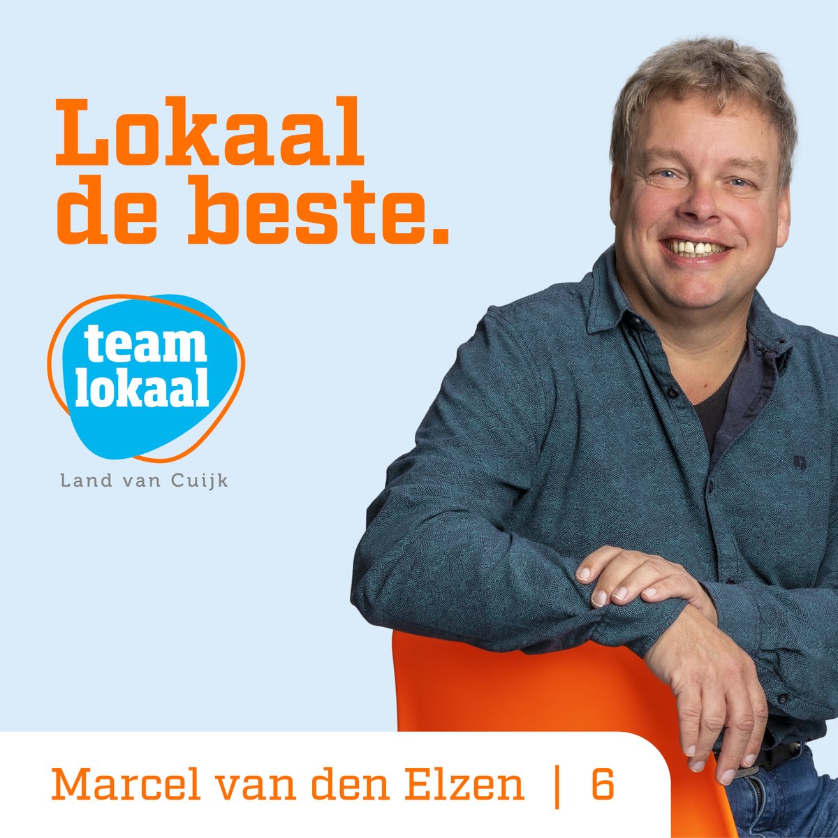 LokaalTeam's tweet photo. Kandidaten in beeld - Marcel &amp; Fons, nummers 6 en 7
Want ook zij gaan voor het belang van alle dorpen in het Land van Cuijk. Op de website staat uiteraard de volledige kieslijst gepresenteerd! https://t.co/cls6pHP2Qe https://t.co/elkJnR4XNa