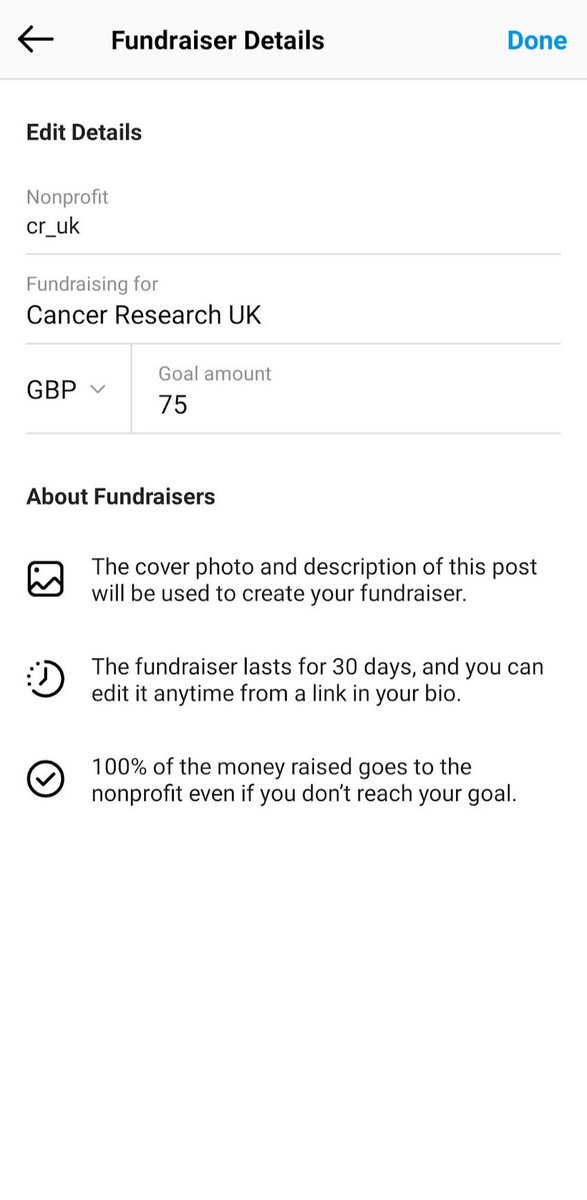 alexvoica's tweet photo. Instagram is testing a new way to give back to your favorite nonprofits through Feed. 

Tap the “+” (top right corner) for the option to create a new post and add a fundraiser. Select a nonprofit to support and a goal amount, and add them to your post. https://t.co/iis0rIZ9TG