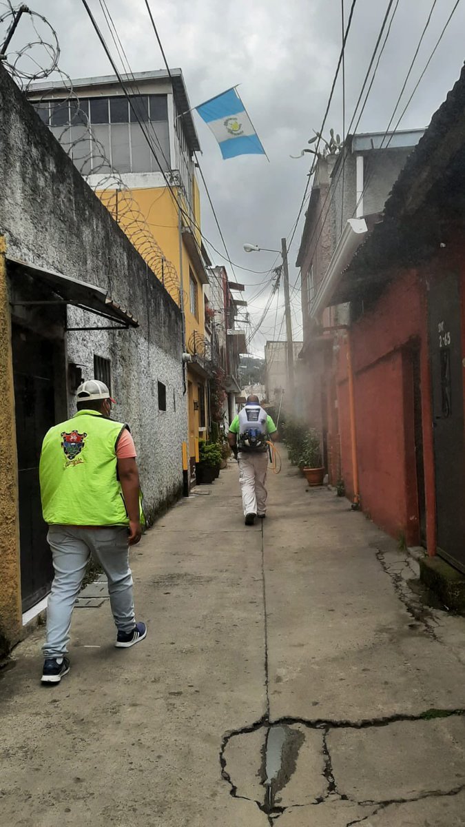auxiliar_14's tweet photo. JORNADA DE DESINFECCIÓN  EN CANTÓN 21 

Recuerda que la mejor forma de combatir la pandemia es quedándote en casa. 
#YoCuidoMiCiudad #plansantiago #200guate https://t.co/Yhl2AvsXud