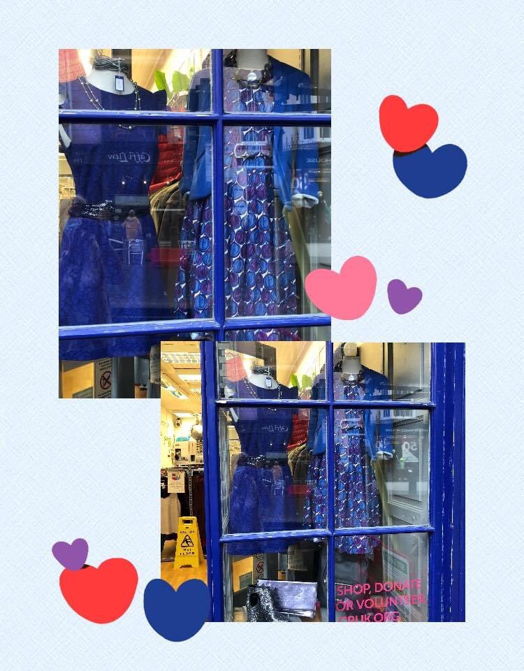 Bring some blue into your #wardobe and brighten your day on this rainy day <a href="/CRUKTenby/">CRUK Tenby Shop</a> #Tenby #shop #volunteer #donate