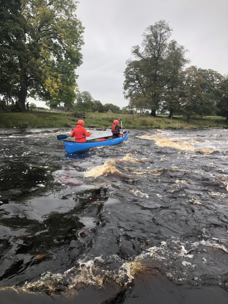 ACEadventureED's tweet photo. Y10 learners completed their canoeing unit today, by under taking a journey on the river Tees. This involved them applying their prior learning to successfully navigate through the grade 2 rapids #LOTC #personaldevelopment #outdoorclassroom https://t.co/zOl4VaL0cf