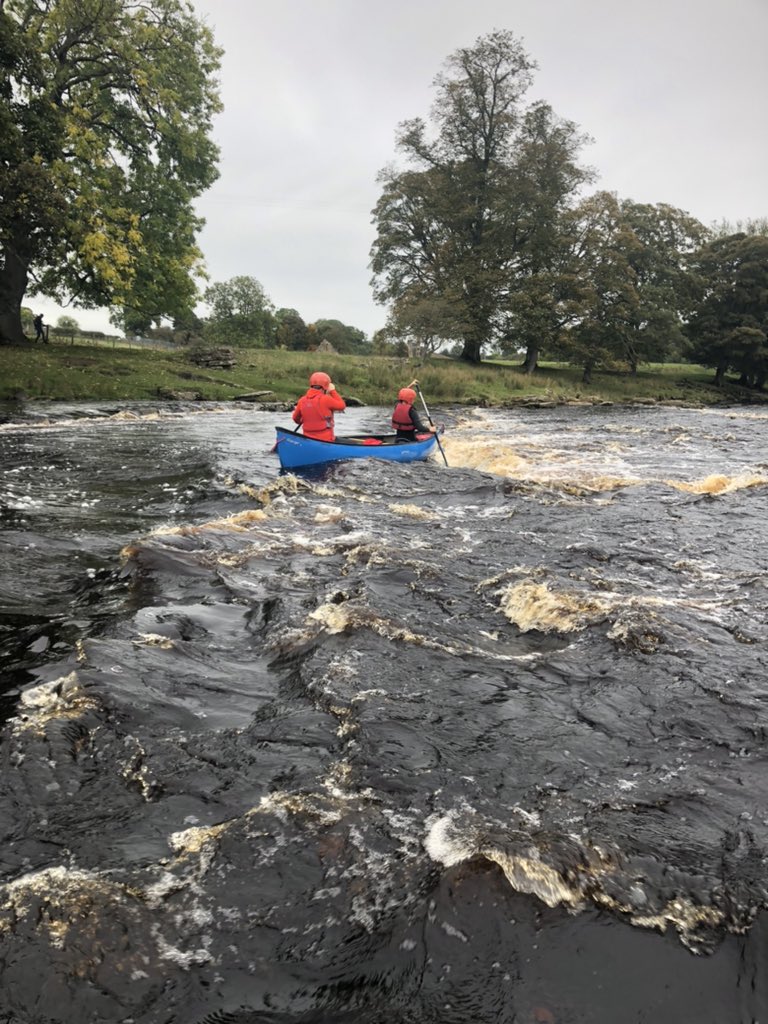 ACEadventureED's tweet photo. Y10 learners completed their canoeing unit today, by under taking a journey on the river Tees. This involved them applying their prior learning to successfully navigate through the grade 2 rapids #LOTC #personaldevelopment #outdoorclassroom https://t.co/zOl4VaL0cf