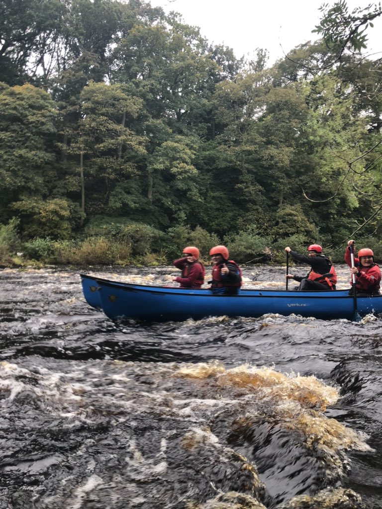 ACEadventureED's tweet photo. Y10 learners completed their canoeing unit today, by under taking a journey on the river Tees. This involved them applying their prior learning to successfully navigate through the grade 2 rapids #LOTC #personaldevelopment #outdoorclassroom https://t.co/zOl4VaL0cf