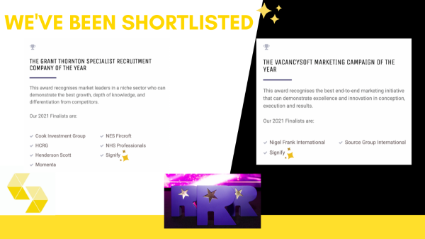 Signify_Tech's tweet photo. Tonight is the night! Good luck to our team attending the Tiara Recruitment Awards. ✨

We are honored to be nominated for not one, but TWO awards!  🏆🏆

Good luck to all the finalists tonight! 💥

#TIARA2021 #TIARARecAwards #Recuitment #Awards #Tech https://t.co/WqkHWwH53z