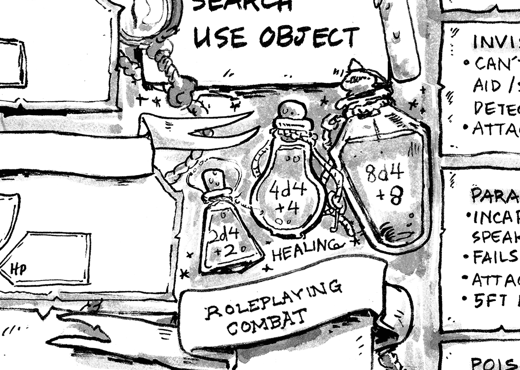 Another free resource for your 5e games! This one's a quick reference page/initiative tracker/etc for DMs who don't like having too much in front of them. Two-sided, one for combat and one with more general info for other types of encounters!
clivehawken.gumroad.com/l/vATSp