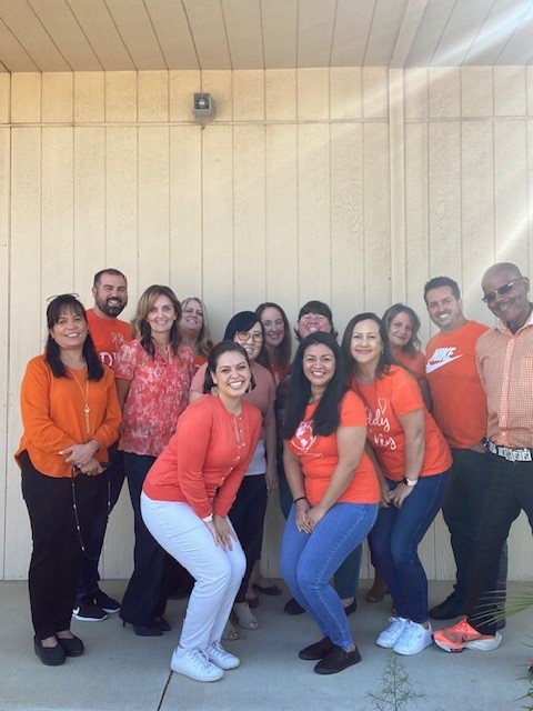 rcselpa's tweet photo. @rcselpa is wearing orange today to support #UnityDay2021 to promote kindness and inclusion for all!  #beabuddynotabully #bekind #dudebekind https://t.co/Tvk4dmaW4t
