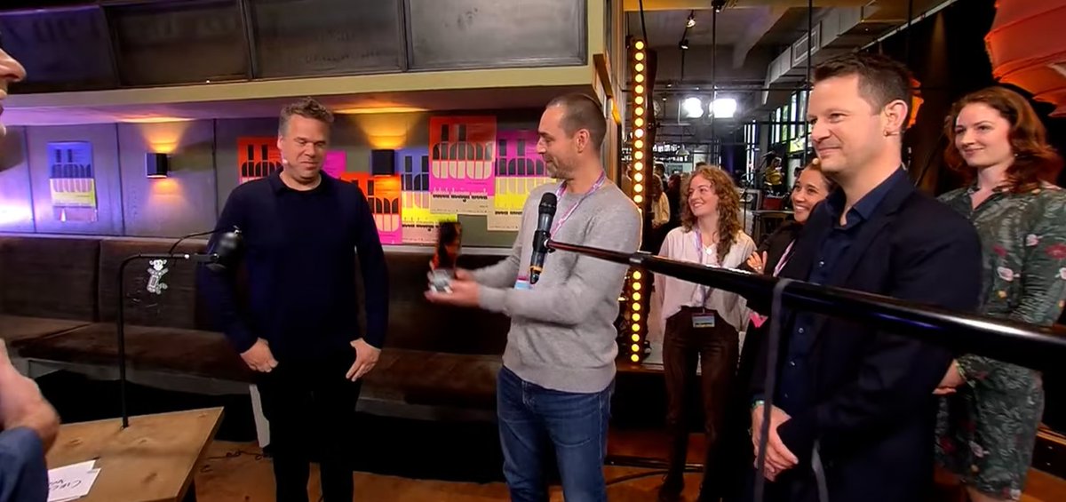 🏆 <a href="/WarenhuisLeiden/">Kringloopwarenhuis</a> x <a href="/Popma_terSteege/">Popma ter Steege Architecten (PTSA)</a> x buro bordo x Raw Color are the winners of #DDA21 in the category Best Commissioning! 
Congratulations to BioPartner Center Leiden x <a href="/Popma_terSteege/">Popma ter Steege Architecten (PTSA)</a>
 and GRRR x The Ocean Cleanup too for their nomination! bit.ly/2Z54U7g