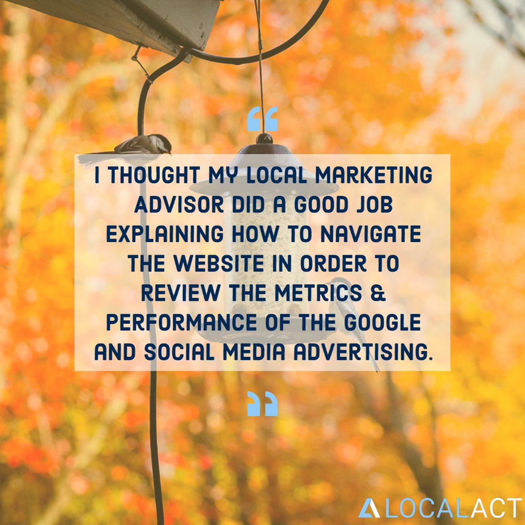 _LOCALACT's tweet photo. Our Local Marketing Advisor team is here to answer your questions, review your metrics, and help your campaign perform its best.

#franchisemarketing #localact #digitalmarketing #localmarketing #digitalmarketingagency https://t.co/9tUbfevFox