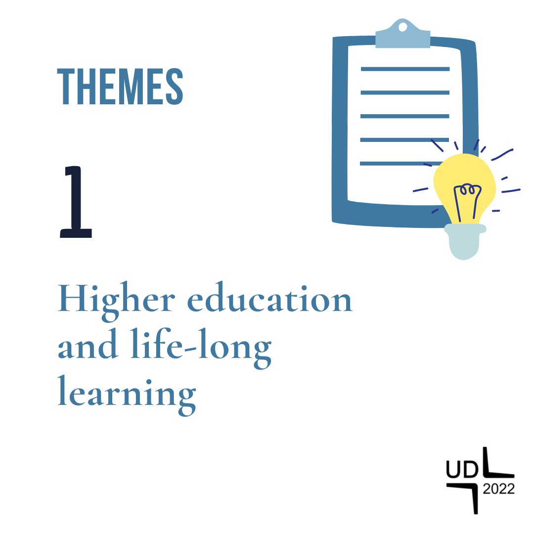 VI International Conference on Universal Design
#UniversalDesign #Higher #education #learning #lifelonglearning