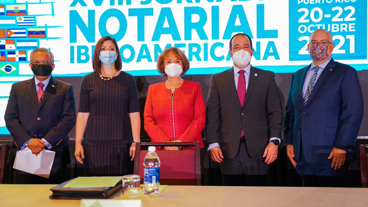 prsecestado's tweet photo. Es un honor recibir en PR a notarios de más de 20 países de Latinoamérica y España para discutir los avances de la función notarial en todas las partes del mundo. Agradezco la invitación para participar de la Jornada Notarial Iberoamericana. https://t.co/Ox7dwUIUvU