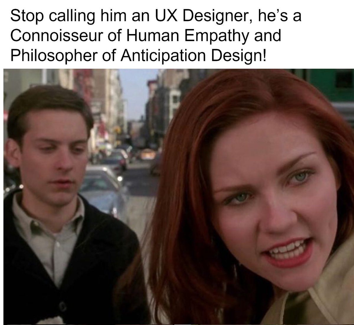 uxstrikesback's tweet photo. fr tho... where do people come up with these outrageous job titles and descriptions 😂

#ux #uxdesign #usability #uxdesigner #uxdesign #userexperience #uxlife #dailyux #dailyproduct #usability #productdesign #uxd #interactiondesign #product #productmanagement https://t.co/rT5yPiK26U