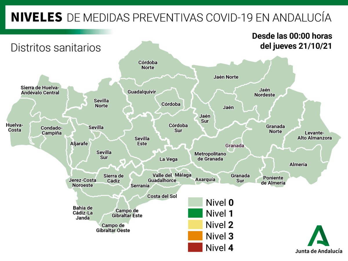 JuanMa_Moreno's tweet photo. Toda #Andalucía recupera la práctica normalidad desde mañana. Es el mapa que deseábamos ver.

Pero no olvidemos todo lo que nos ha costado llegar hasta aquí.

Por los fallecidos y sus familias, por los profesionales, por todos... responsabilidad. https://t.co/ZoHYzfBzi3