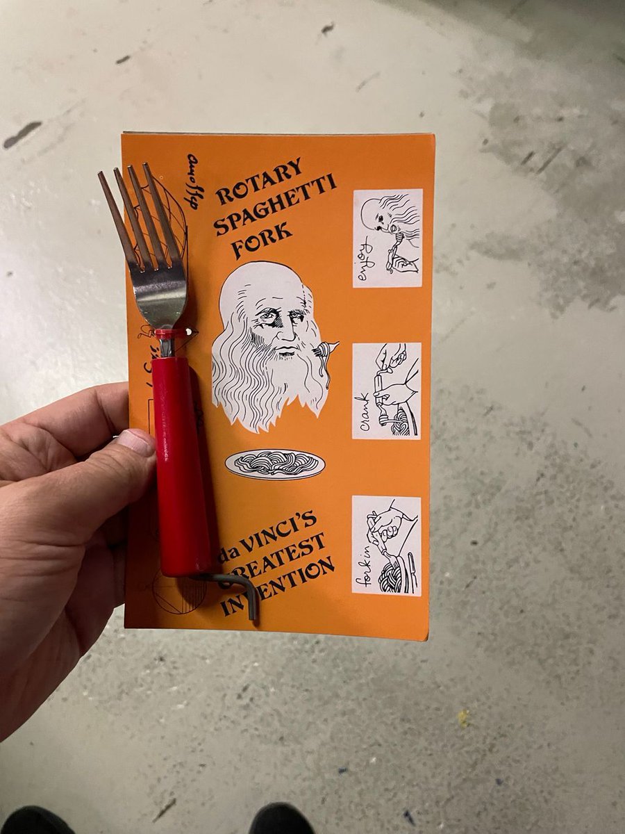 No batteries required! The original Spaghetti Fork from H. Fishlove &amp; co! Made in the USA!