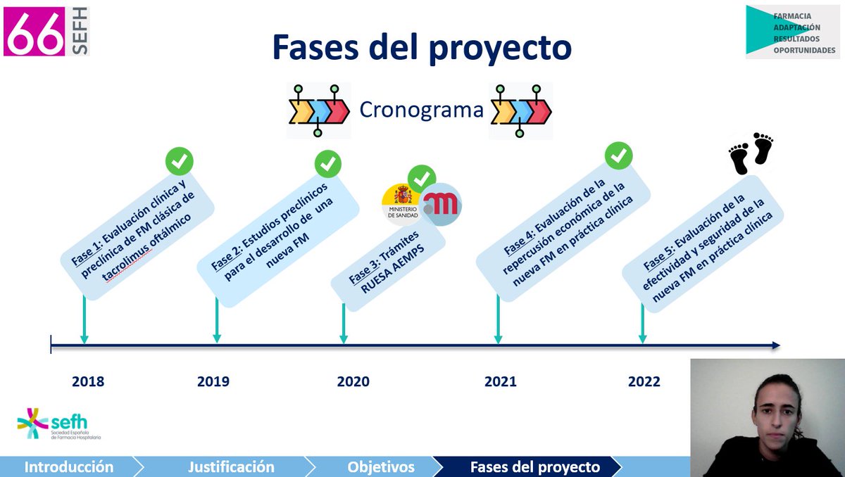 FarmaCHUS's tweet photo. 📢📢 Mañana a las 🕑 9:15 podremos ver el Proyecto I+i presentado por @cris_mondelo:
👉 "Posicionar la investigación como un pilar de la Farmacia Hospitalaria: innovando en la esencia" 🧪🔬🚀👏👏👏
📍#SALA2 @66CongresoSEFH #somosCHUS🧩 #sefh21 https://t.co/zpHtsSim9k