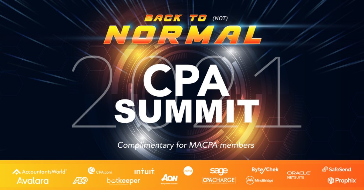 Join us &amp; <a href="/MACPA/">MACPA</a> for a discussion on "Finance Transformation: Embracing New Technologies" on October 22 at 11:30 AM ET. Register now ow.ly/e8uy30rW247 

#Finance #CPA #Accounting #CPM