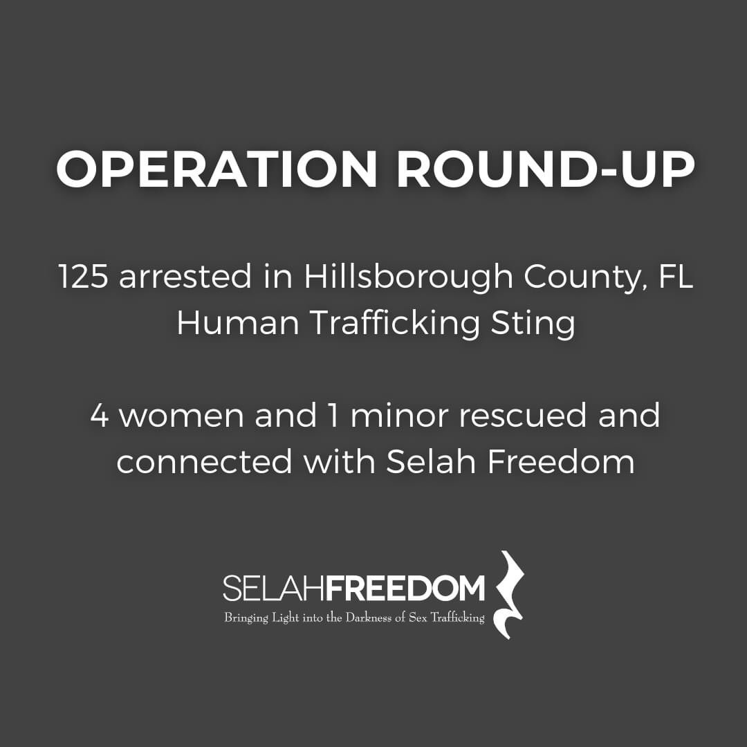 Selah_Freedom's tweet photo. Hillsborough County human trafficking sting, Operation Round-Up, was a major success! @HCSOSheriff https://t.co/AgORmE8dWC