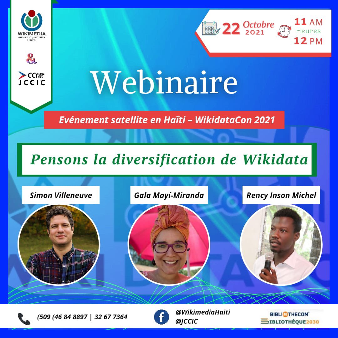 Wikimedia Haïti (User Group) tweet media