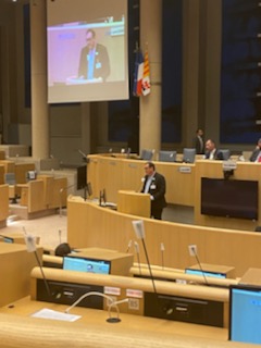 Plénière de la conférence régionale du sport aujourd'hui reuni à Marseille.
J'ai eu le privilège d'être le rapporteur des travaux concernant l'héritage des jeux olympiques et paralympique de 2024 dans notre région.