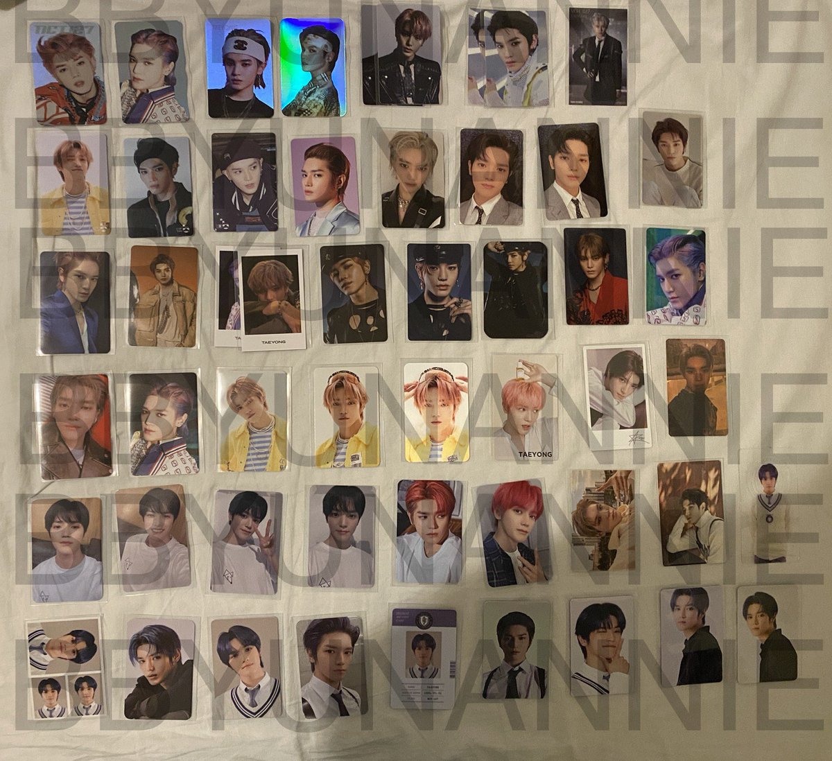 BBYUNANNIE's tweet photo. WTS Taeyong NCT127 nonalbum pc’s 

Holo’s / beyond live / merch / slow acid / cashbees / etc

QYOP

Seller from the Netherlands
WW available. https://t.co/A02pI4jGTX