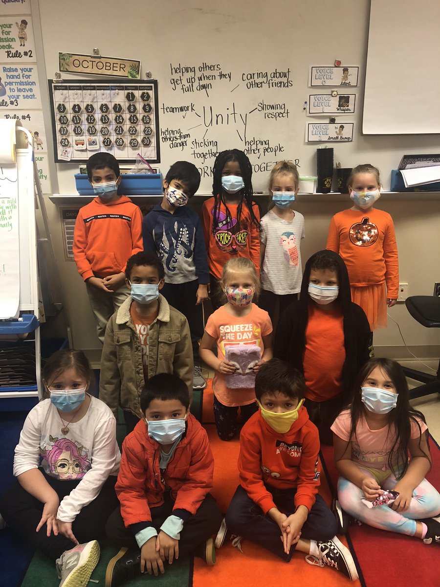 Unity Day Strong in 1st Grade! We say no to bullying and yes to kindness, inclusion, and acceptance! <a href="/PangbornES/">Pangborn Elementary</a> #pangbornunity <a href="/wcpsmd/">WCPS Maryland</a>