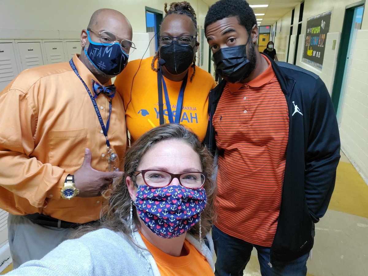 FCHammond's tweet photo. The Admiral staff is taking a stand against bullying #UnityDay2021 https://t.co/DYSsPHsbF5