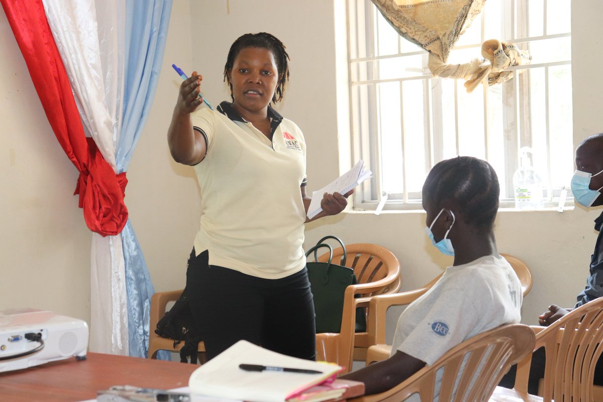 awacuganda's tweet photo. Today our Team leader @KyomyaMacklean1, starts community capacity building sessions in #Terego_District on supporting #WomenHumanRightsDefenders & their networks, & coalitions to engage with govt & other stakeholders at national & subnational level for quality #SRMNCAH services. https://t.co/DZOUz7CEuj