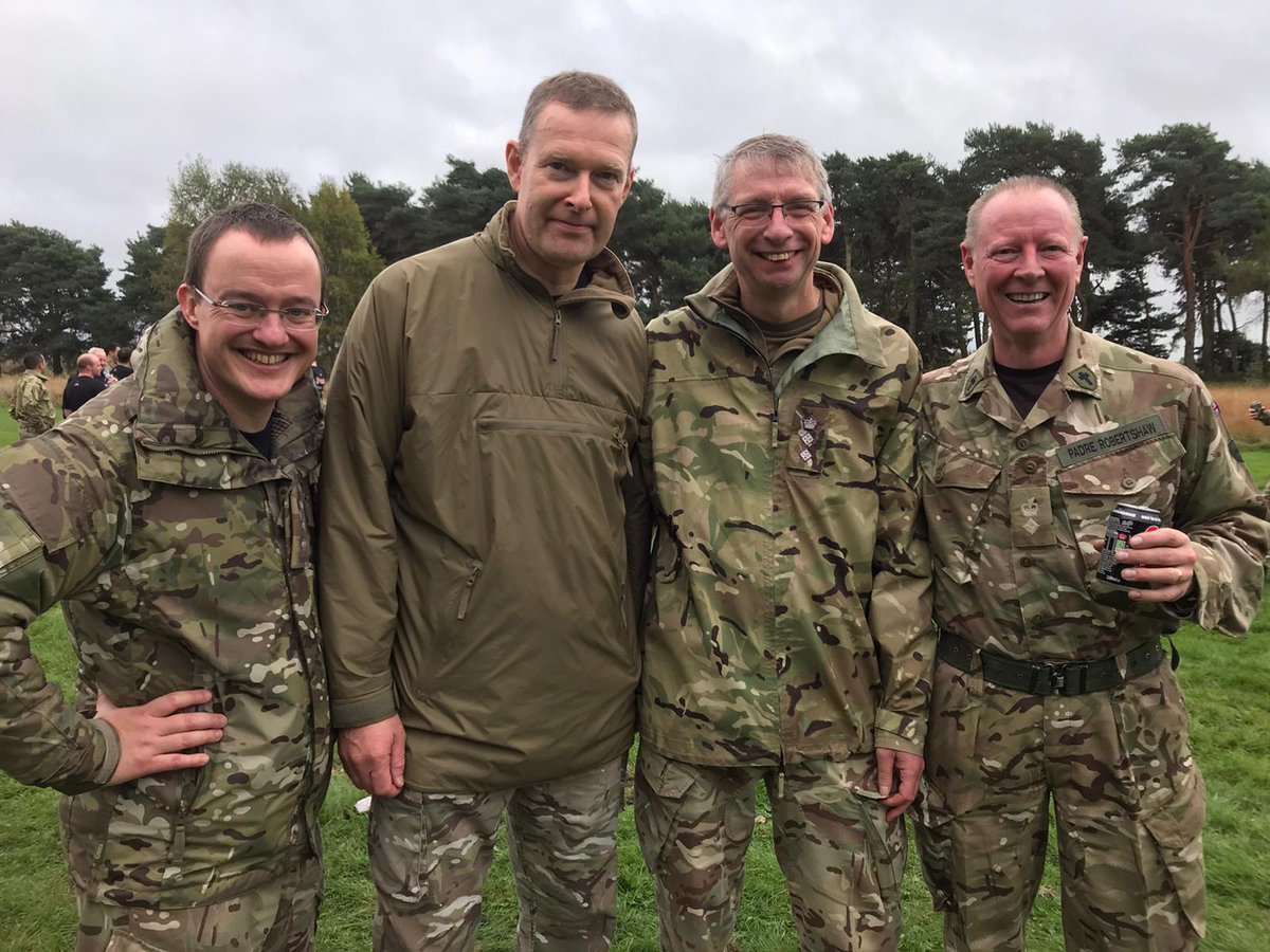 Royal Army Chaplains’ Department (@armychaplaincy) on Twitter photo Congratulations to our 4 Regular and Reservist Chaplains who completed the <a href="/1UKDivision/">1 (UK) Division</a> Bismarck Challenge. Each runner in the team completed 4 miles in boots carrying 15kg! #DoingMinistryDifferently <a href="/Army2MERCIAN/">2nd Battalion, The Mercian Regiment</a> <a href="/Fighting51st/">The Fighting 51st</a> 306 Hospital Support Regt @ArmyMedServices Congratulations to our 4 Regular and Reservist Chaplains who completed the <a href="/1UKDivision/">1 (UK) Division</a> Bismarck Challenge. Each runner in the team completed 4 miles in boots carrying 15kg! #DoingMinistryDifferently <a href="/Army2MERCIAN/">2nd Battalion, The Mercian Regiment</a> <a href="/Fighting51st/">The Fighting 51st</a> 306 Hospital Support Regt @ArmyMedServices